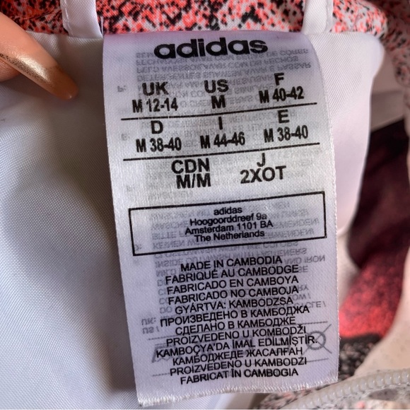 Adidas Windbreaker Jacket Size Medium - Picture 7 of 10